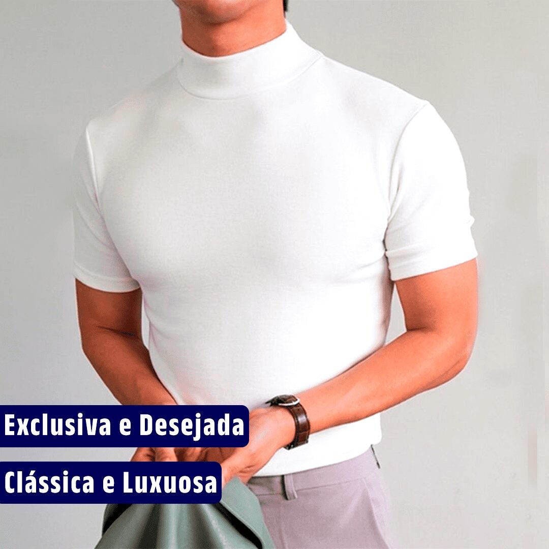 Camisa High-Tech de Gola Alta - Clube Boss