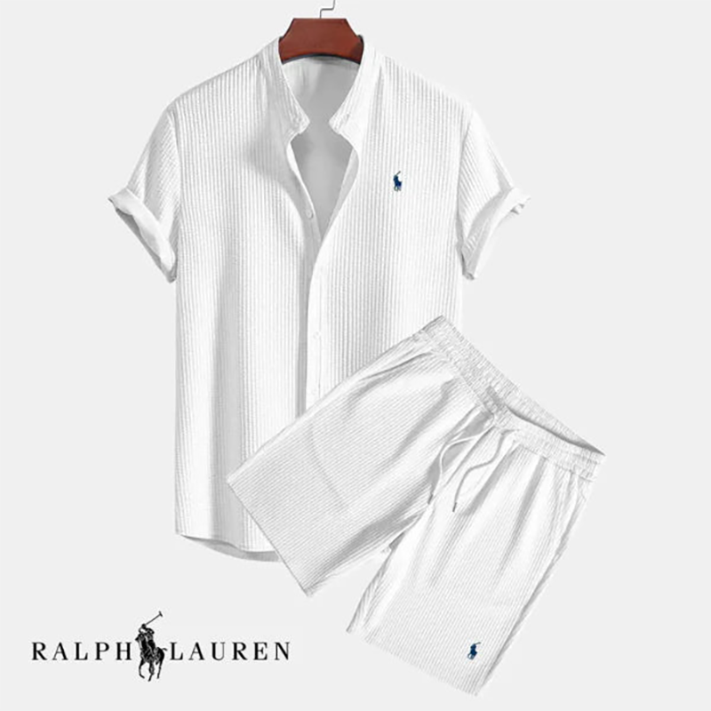 Conjunto de Verão Masculino Rlph Lauren - Clube Boss