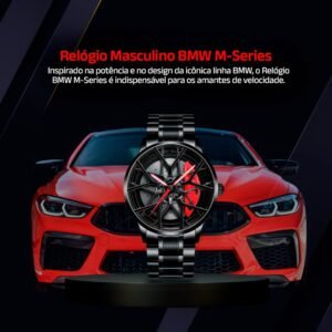 Relógio Masculino BMW M-Series - Clube Boss