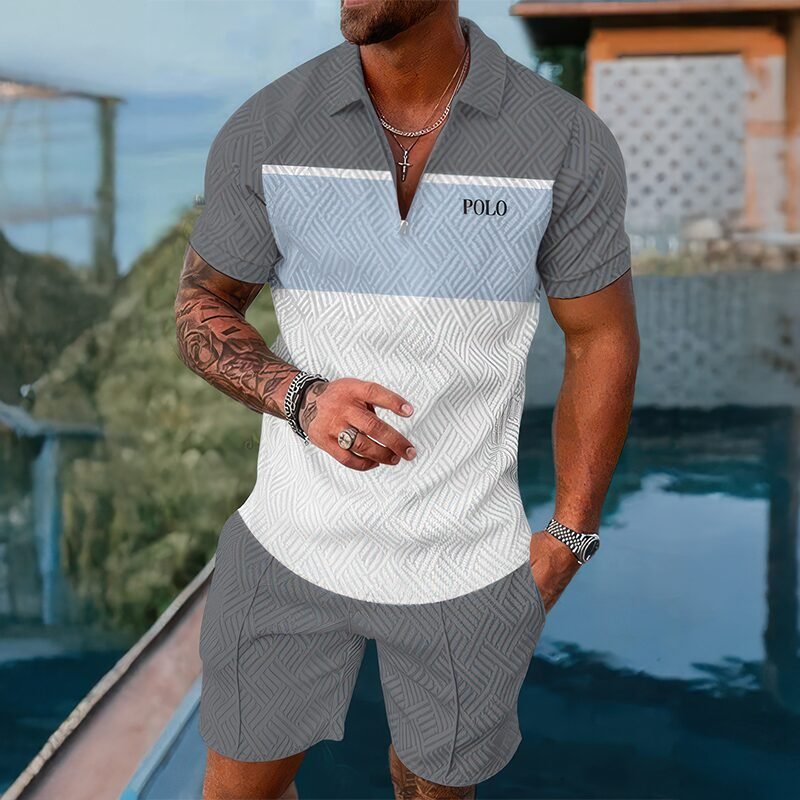 Conjunto Polo Estampado Navorae Fresh - Clube Boss