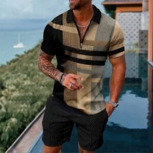 Conjunto Polo Estampado Lunarae Beach - Clube Boss